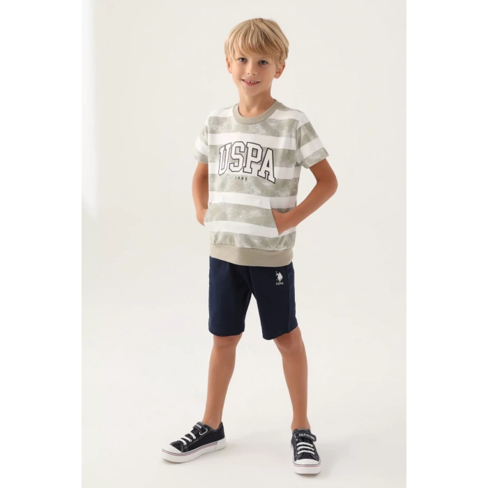 ERKEK ÇOCUK BERMUDA TAKIM - İNDİGO