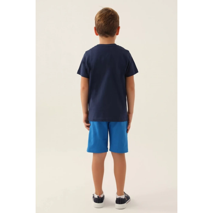 ERKEK ÇOCUK BERMUDA TAKIM - ŞEFTALİ