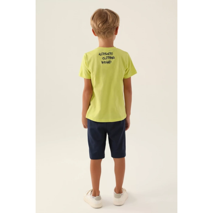 ERKEK ÇOCUK BERMUDA TAKIM - UZAY