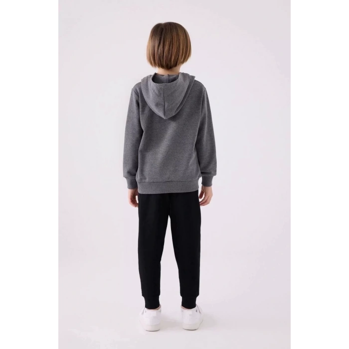 ERKEK ÇOCUK EŞOFMAN TAKIM - ANTRASİT MELANJ