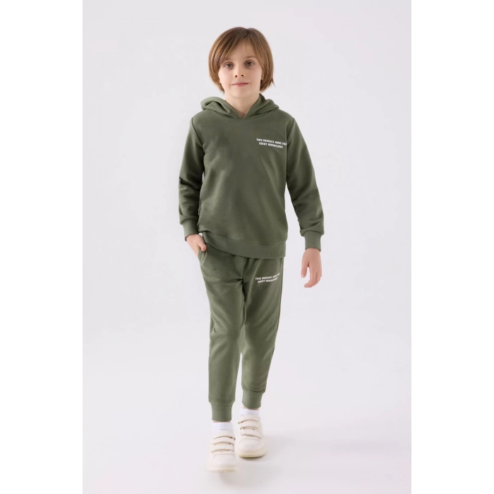 ERKEK ÇOCUK EŞOFMAN TAKIM - HAKİ