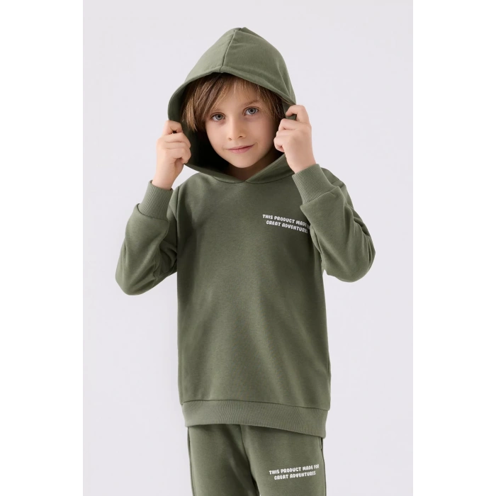 ERKEK ÇOCUK EŞOFMAN TAKIM - HAKİ