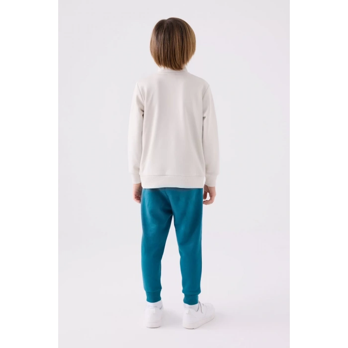 ERKEK ÇOCUK EŞOFMAN TAKIM - KAR MELANJ