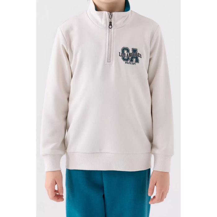 ERKEK ÇOCUK EŞOFMAN TAKIM - KAR MELANJ