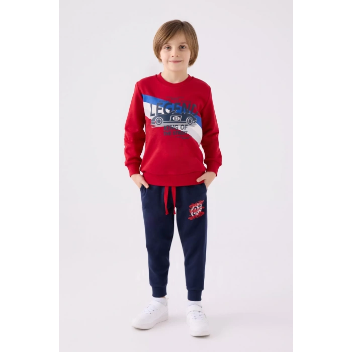 ERKEK ÇOCUK EŞOFMAN TAKIM - KIRMIZI