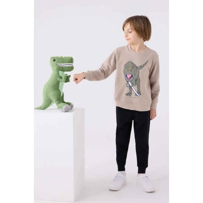 ERKEK ÇOCUK EŞOFMAN TAKIM - KUM