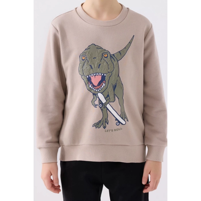 ERKEK ÇOCUK EŞOFMAN TAKIM - KUM