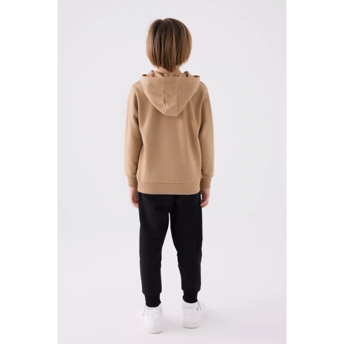 ERKEK ÇOCUK EŞOFMAN TAKIM - VİZON