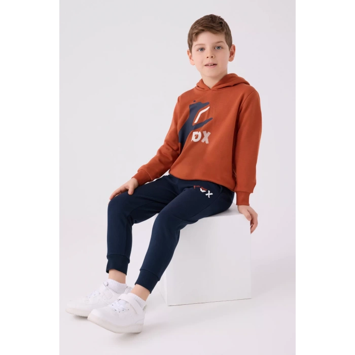 ERKEK ÇOCUK EŞOFMAN TAKIM - VİZON