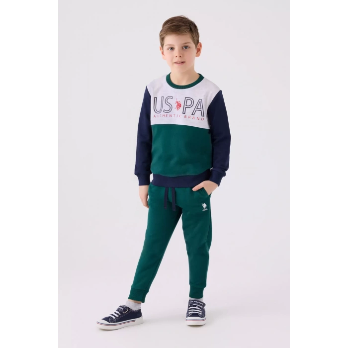 ERKEK ÇOCUK EŞOFMAN TAKIMI - BEJ