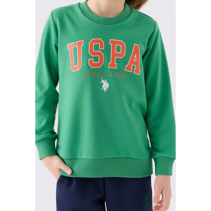 ERKEK ÇOCUK EŞOFMAN TAKIMI - ÇAM YEŞİLİ