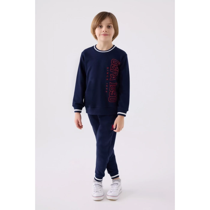 ERKEK ÇOCUK EŞOFMAN TAKIMI - GRİ MELANJ