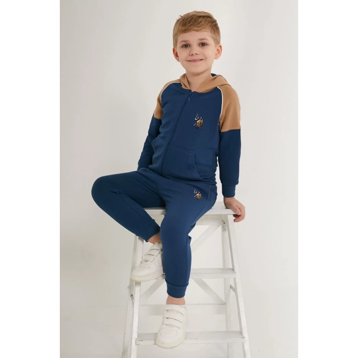 ERKEK ÇOCUK EŞOFMAN TAKIMI - KOYU İNDİGO