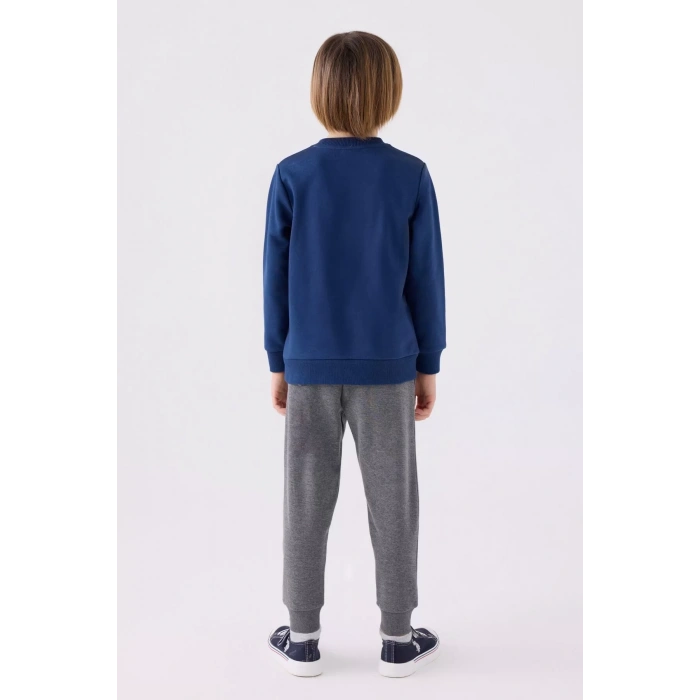 ERKEK ÇOCUK EŞOFMAN TAKIMI - KOYU İNDİGO