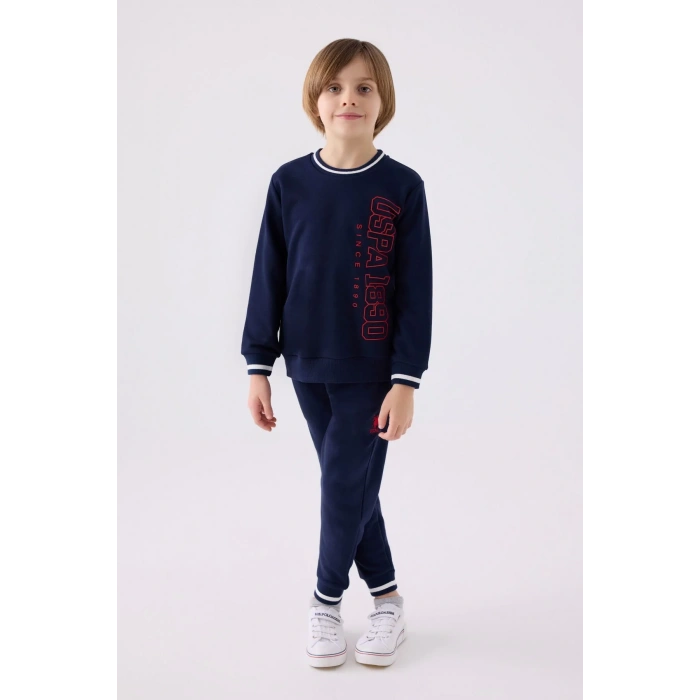ERKEK ÇOCUK EŞOFMAN TAKIMI - LACİVERT