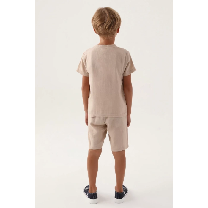 ERKEK GARSON BERMUDA TAKIM - LACİVERT