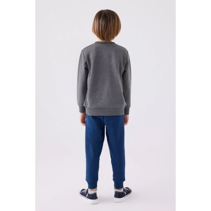 ERKEK GARSON EŞOFMAN TAKIMI - ANRASİT MELANJ