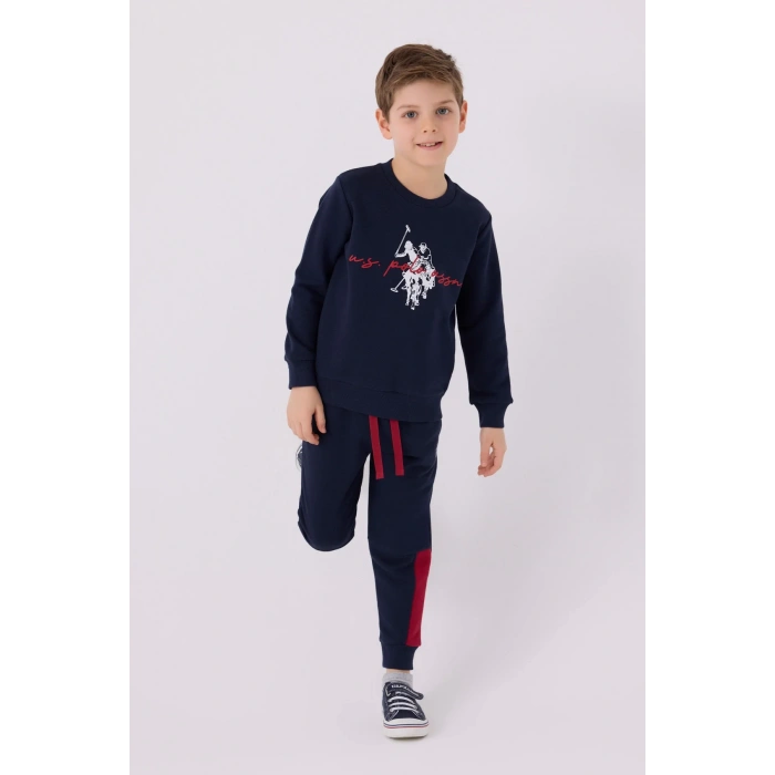 ERKEK GARSON EŞOFMAN TAKIMI - LACİVERT FISTIK