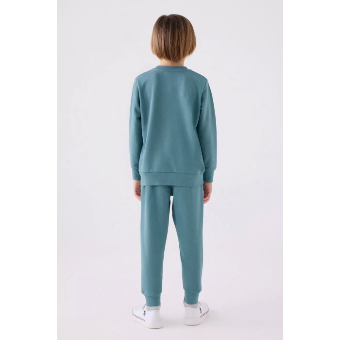 ERKEK GARSON EŞOFMAN TAKIMI - PASTEL YEŞİL