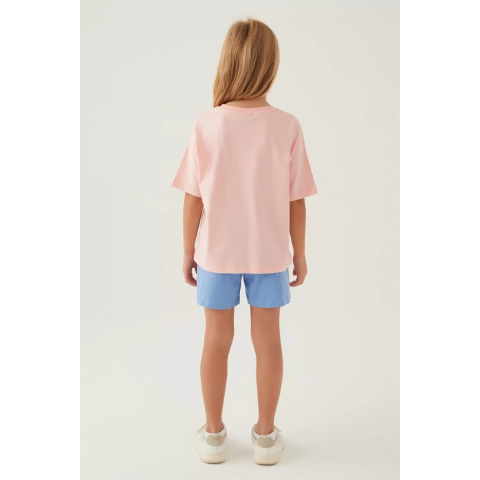 FROZEN KIZ ÇOCUK ŞORT TAKIM - SOMON