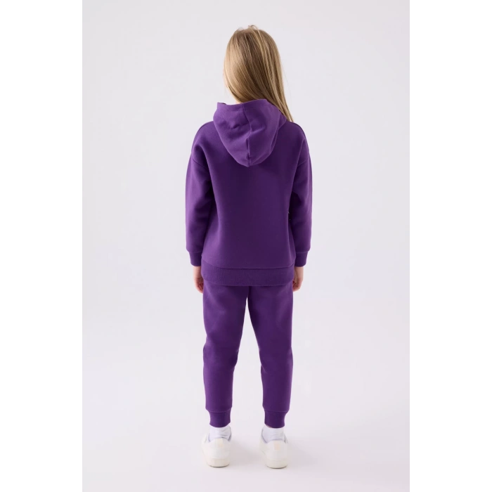 KIZ ÇOCUK EŞOFMAN TAKIM - MOR