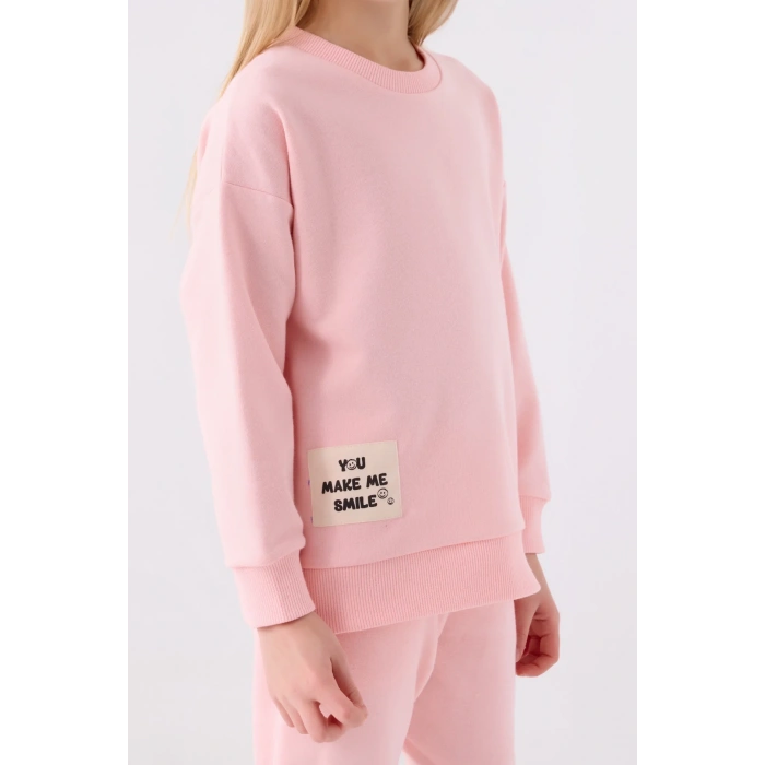 KIZ ÇOCUK EŞOFMAN TAKIM - SU YEŞİLİ