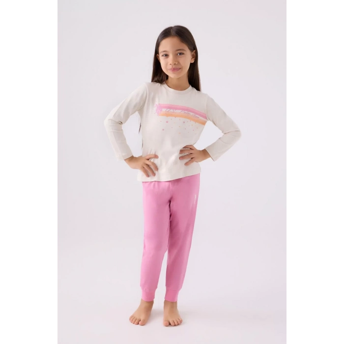 KIZ ÇOCUK İKİLİ TAKIM - BEJ