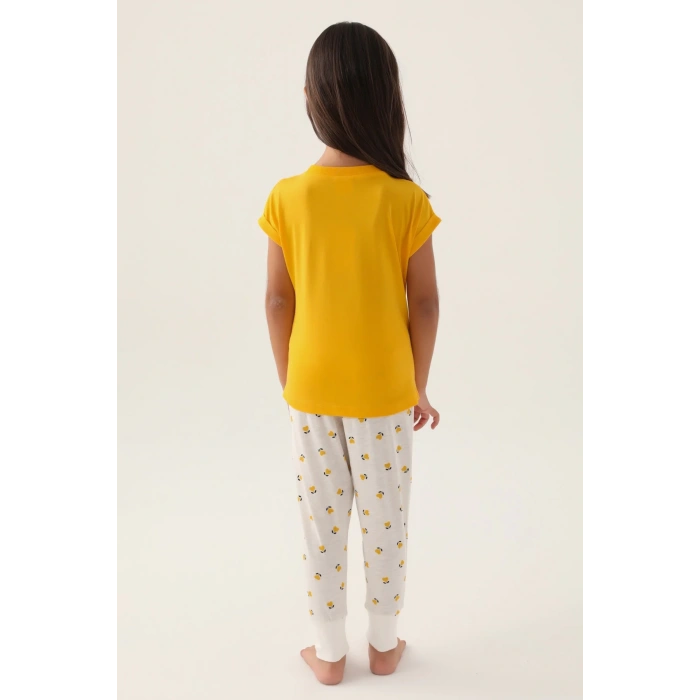 KIZ ÇOCUK İKİLİ TAKIM - Sarı