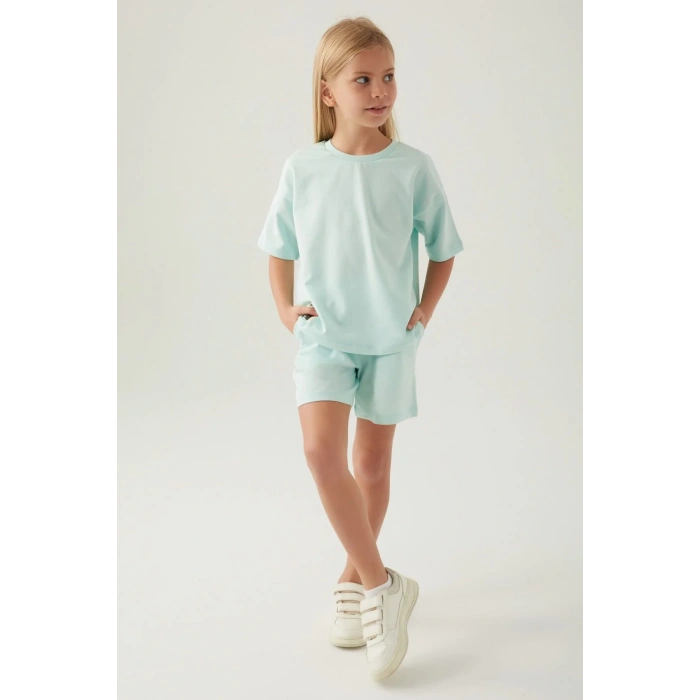 KIZ ÇOCUK ŞORT TAKIM - NİL