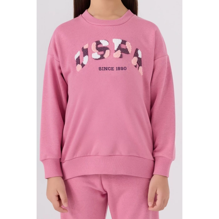 KIZ GARSON EŞOFMAN TAKIMI - KREM