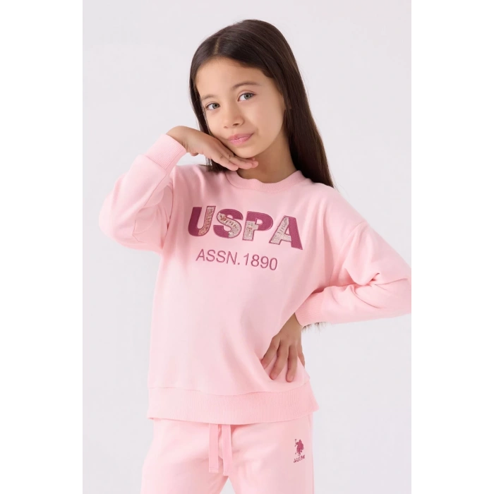 KIZ GARSON EŞOFMAN TAKIMI - Pembe