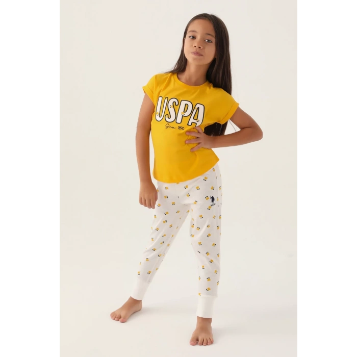 KIZ GARSON İKİLİ TAKIM - Sarı