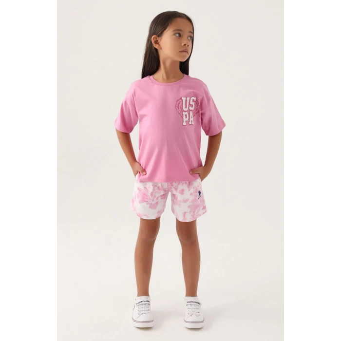 KIZ GARSON ŞORT TAKIM - ORKİDE