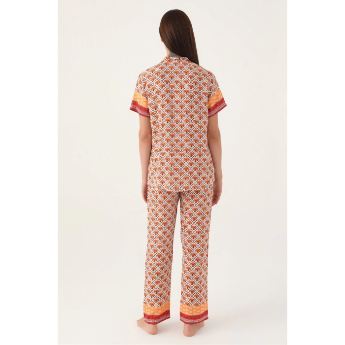 PIERRE CARDIN GÖMLEK PİJAMA TAKIM - KREM