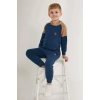ERKEK ÇOCUK EŞOFMAN TAKIMI - KOYU İNDİGO