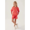 KIZ ÇOCUK ŞORT TAKIM - CORAL