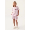 KIZ ÇOCUK ŞORT TAKIM - ROSE