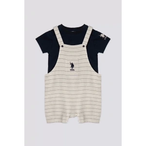 ERKEK BEBEK KISA KOL 2 LI TAKIM - LACİVERT