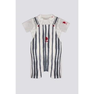 ERKEK BEBEK 2 LI KISA KOL TAKIM - KREM