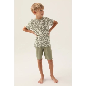 ARNETTA BABA OĞUL BERMUDA TAKIM - KREM