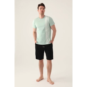 ARNETTA ERKEK BERMUDA TAKIM - SU YEŞİLİ