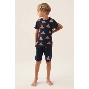 BABA OĞUL BERMUDA TAKIM - KREM