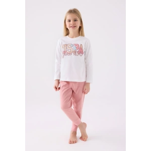 KIZ ÇOCUK İKİLİ TAKIM - KREM