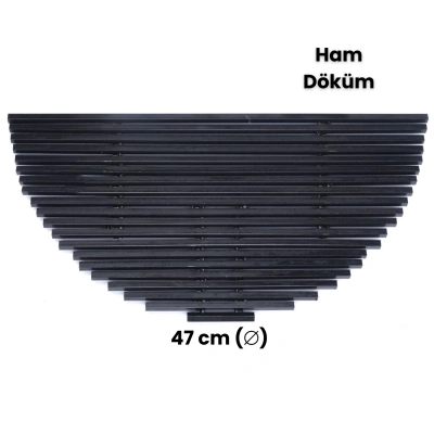 Alev Almaz Döküm Izgara (Ham) (47 cm)