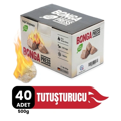 Bonga Press Ateş Tutuşturucu (40 Adet) - 500 g