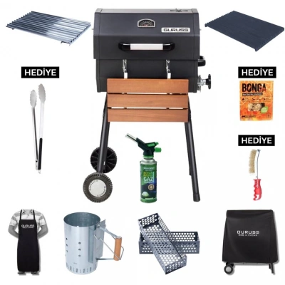 Guruss CG50 Ekstra Barbekü Mangal Seti