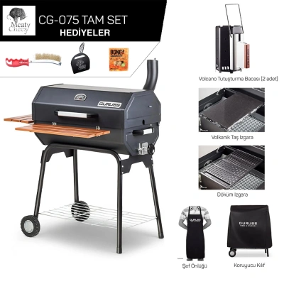 Guruss CG75 Barbekü Mangal Tam Set