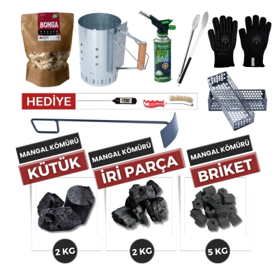 Master Kömür & Tutuşturma Seti