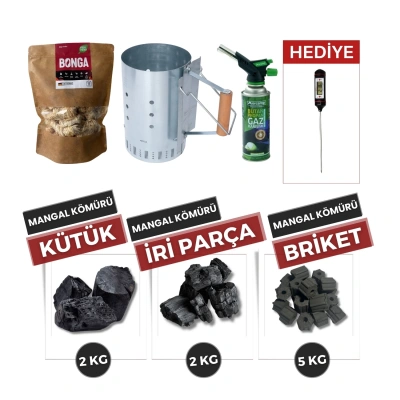 Temel Kömür & Tutuşturma Seti