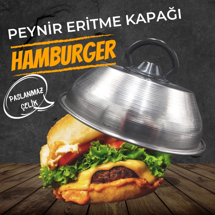 Burger Peynir Eritme Kapağı